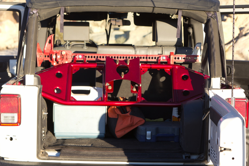 Jeep Wrangler Jk Front Bumper >> Excessive Industries, Gatekeeper tire carrier, Slant back ... Jeep Wrangler Jk Front Bumper >> Excessive Industries, Gatekeeper tire carrier, Slant back ...
