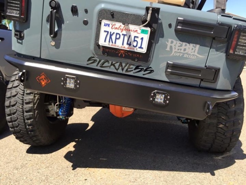 Excessive Industries Jeep JK and JKU Rear Bumper