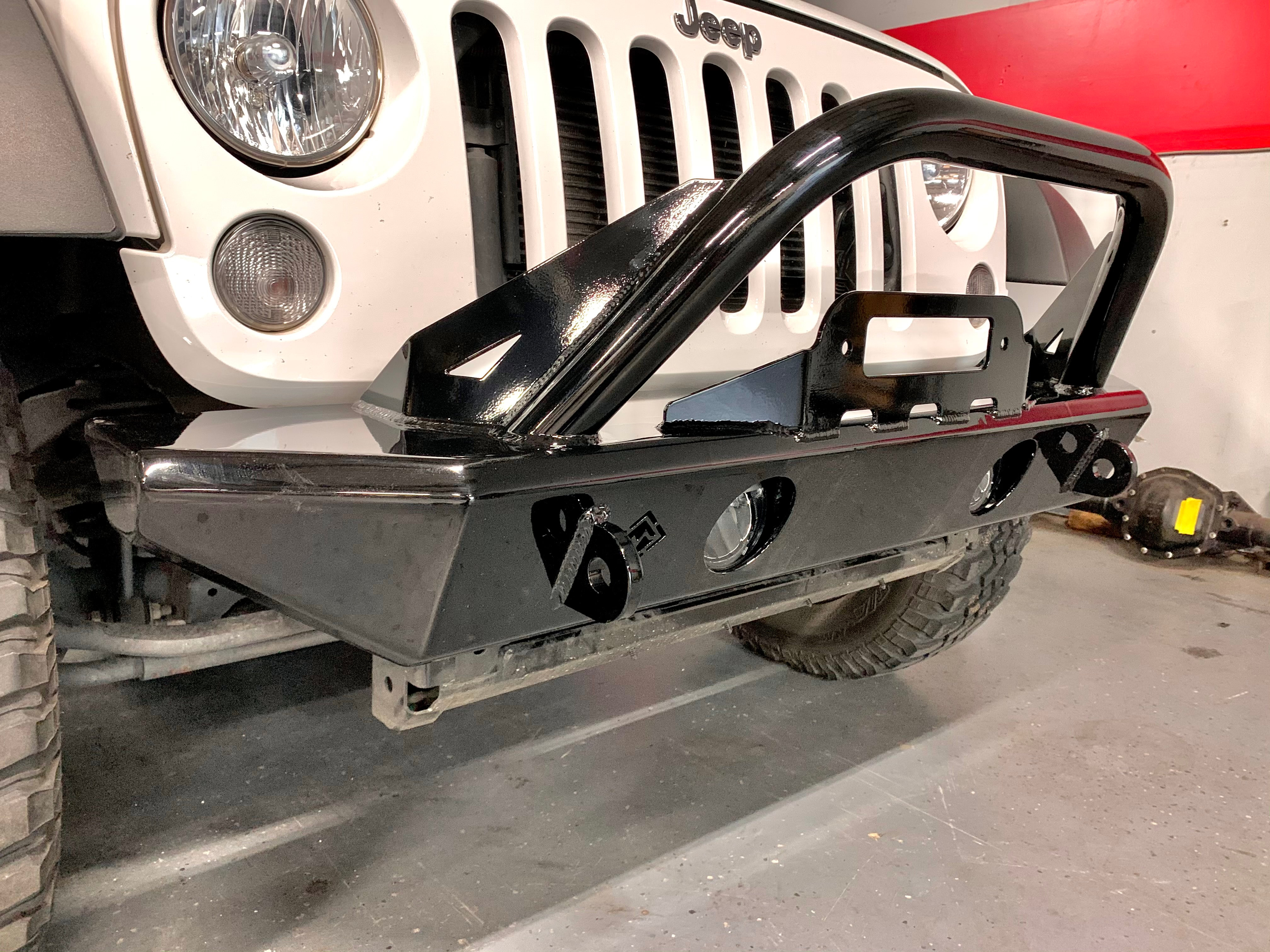 Jeep JK and JKU Trailhead Series Mid Front Bumper (Bolt On)